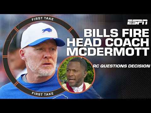 Stephen A. thinks Sean McDermott's being 'SCAPEGOATED' after Bills' firing 👀 | First Take