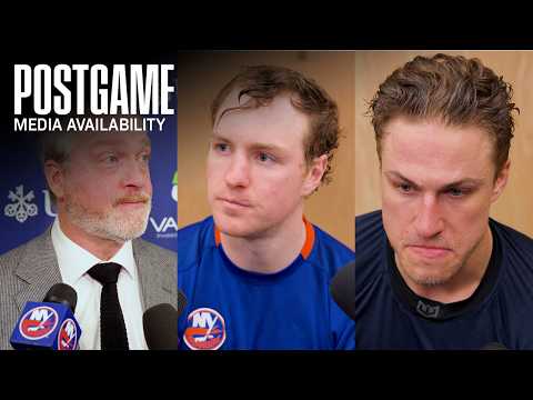 Postgame Media Availability | NYI 4, WPG 5