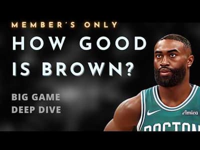Why do impact metrics hate Jaylen Brown?