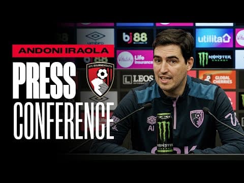 Andoni Iraola previews Everton and praises Hill and Jiminez | Premier League Press Conference