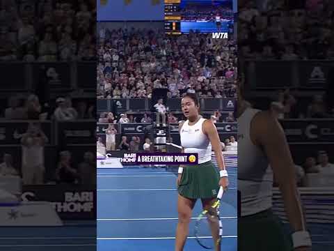 Absolute cinema from Alex Eala! 🍿#WTA #AlexEala #tennis #ASBClassic26