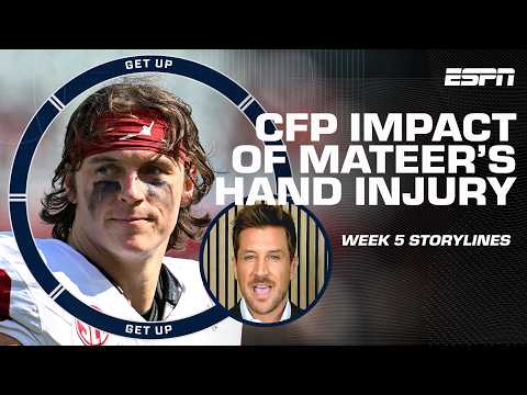 John Mateer's hand injury is 'ABSOLUTELY DEVASTATING' for Oklahoma 😟 - Jordan Rodgers | Get Up