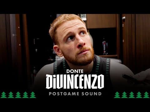 “I Wanted To Make Them Feel My Presence." | Donte Divincenzo Postgame Sound | 12.14.25