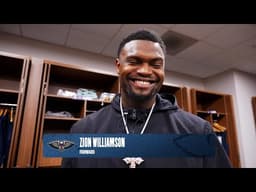 Zion Williamson on Saddiq Bey's 42pts in Pelicans Win vs. Jazz