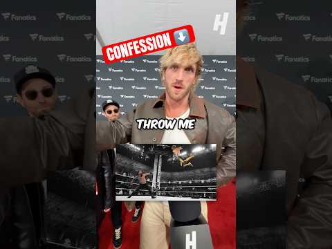 Logan Paul gives us a CONFESSION 🍿👀