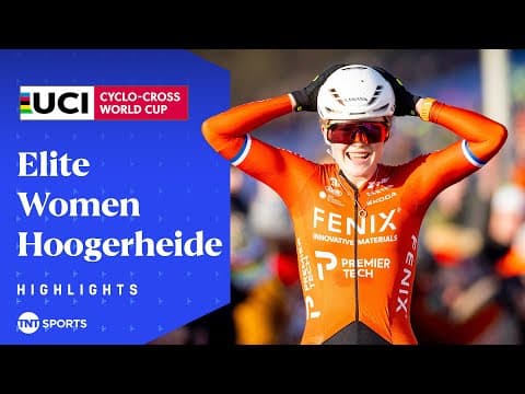 AT THE DOUBLE ✌️ | Women's UCI Cyclo-Cross World Cup Hoogerheide Highlights | TNT Sports Cycling