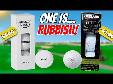 Amazons $25 Golf Balls vs Costco Kirklands - Are They Any Good?