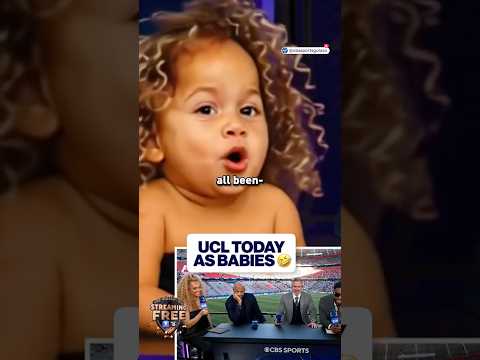 UCL Today Best Moments: Baby Edition👶🍼 | UCL Today | CBS Sports Golazo