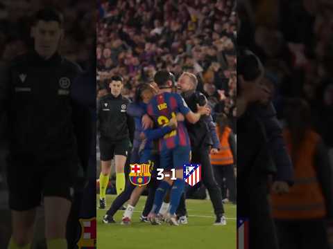 Flick felt every goal 🫶 #shorts #fcbarcelona #football