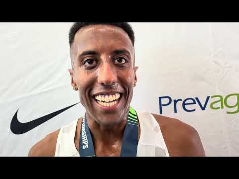 Yared Nuguse told himself he could land USAs spot "like old times" after getting passed in epic 3k
