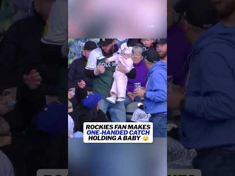 He was just teaching the fundamentals early 👶⚾ #mlb