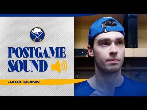 "We Need To Start Games Quicker" | Jack Quinn After 4-2 Loss To Penguins