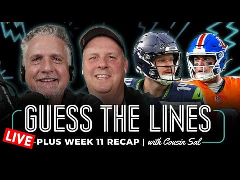 NFL Week 11 Reactions LIVE with Bill Simmons and Cousin Sal