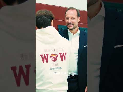 Zuccy meets the Crown Prince of Norway 👑