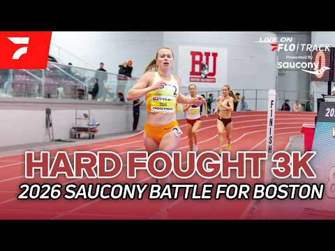 Grace Fetherstonhaugh Wins The 3k at Saucony Battle for Boston 2026