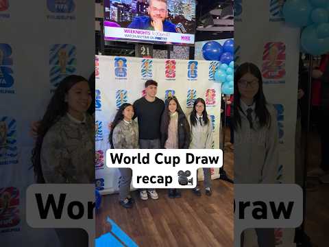What a time at the 2026 FIFA World Cup Draw! 🙌 #DOOP #soccer #FIFA #worldcup #worldcupdraw