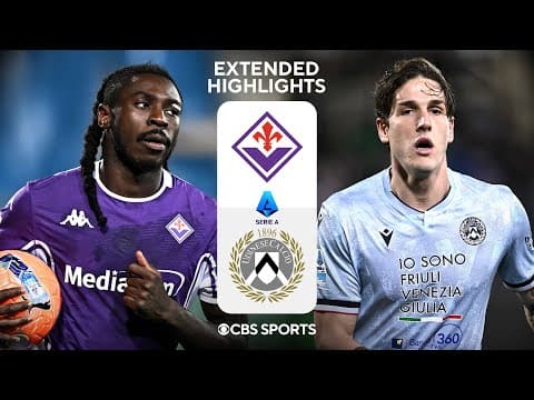 Fiorentina vs. Udinese: Extended Highlights | Serie A | CBS Sports Golazo