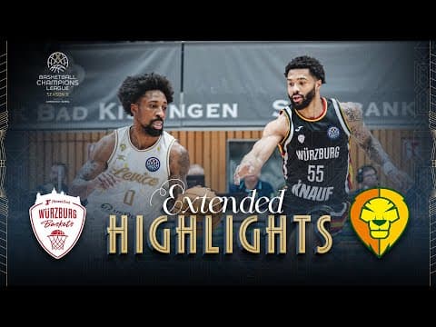Fitness First Wurzburg Baskets v Patrioti Levice | Full Game Highlights | #BasketballCL 2025-26