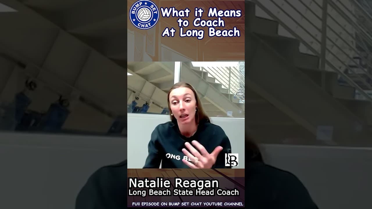 “Being able to coach at Long Beach State means everything.” 🏐🌊