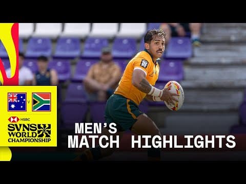 This final HAD IT ALL 🏆 | Australia v South Africa | HSBC SVNS Valladolid 2026 | Match Highlights