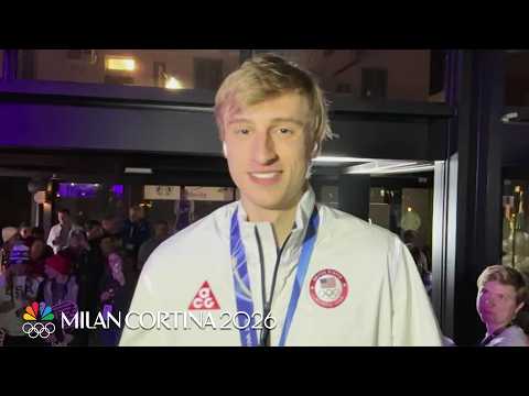 Jordan Stolz 'wouldn't change anything' with 500m win | Winter Olympics 2026 | NBC Sports