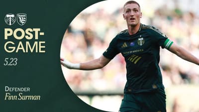 Finn Surman Postgame Press Conference | May 23, 2026 | PORvSJ