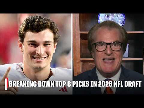 Who are the best prospects after Fernando Mendoza⁉️ Breaking down the top 6 picks | NFL Draft Daily