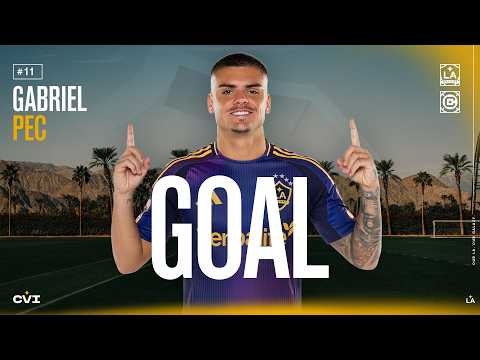 GOAL: João Klauss connects with Gabriel Pec to open up the LA Galaxy's CVI account