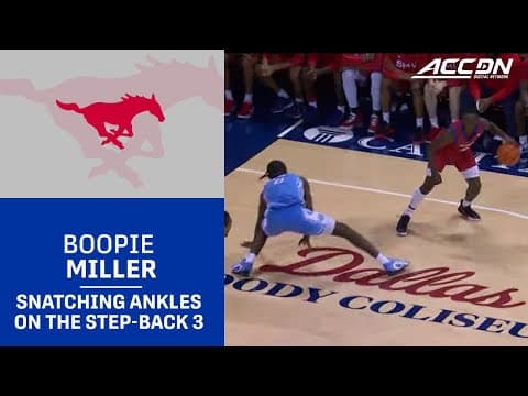 SMU's Boopie Miller Snatching Ankles On the Step-Back 3