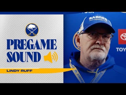 "Stay Consistent" | Lindy Ruff Talks Penalty Kill, Power Play, & More Before Jets | Buffalo Sabres