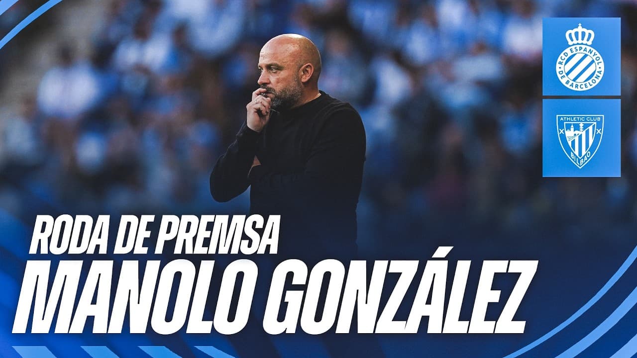 ⚔️ Roda de premsa postpartit de Manolo González #EspanyolAthletic