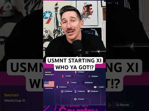 Sacha Kljestan’s ​⁠@ussoccer Starting XI ⚽️🇺🇸