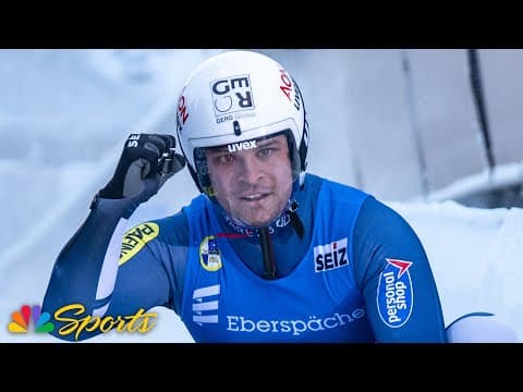 Mueller barely upends Loch for World Cup lead to highlight exciting Oberhof luge races | NBC Sports
