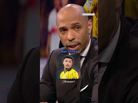Thierry Henry has high praise for Jason Sancho and his performance this evening 👏