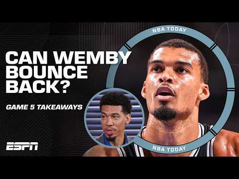 ‘His WORST GAME of the postseason’ 😳 How can Wemby bounce back in Game 6? | NBA Today