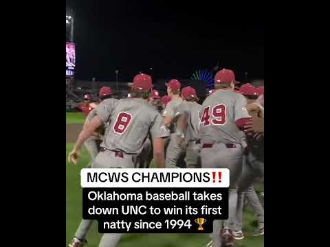 Oklahoma wins the natty 🔥