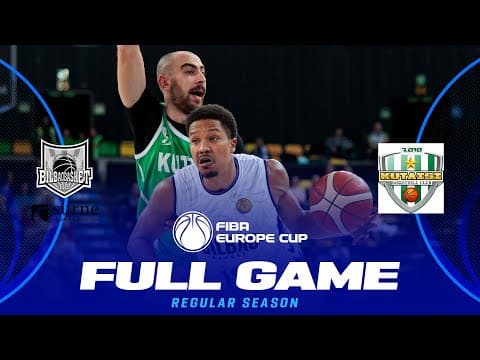 LIVE - Surne Bilbao Basket v BC Kutaisi 2010 | FIBA Europe Cup 2025-26 | Regular Season