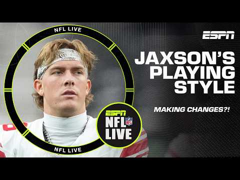 Will Jaxson Dart change his playing style and avoid taking so many hits? 🤔 | NFL Live