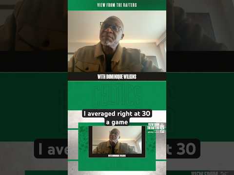 Dominique Wilkins came back 10 months after his Achilles injury and averaged 30 points a game 👀