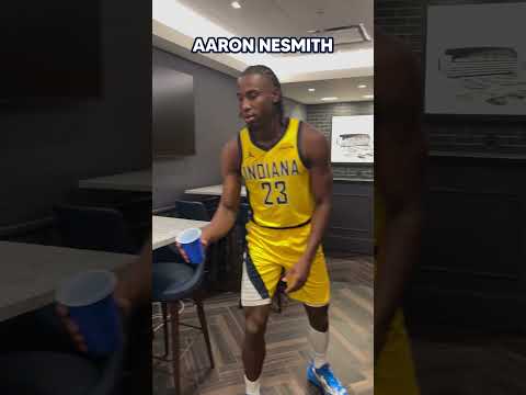 Aaron Nesmith Tries to Catch the Cup 👀