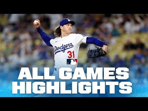 Highlights from ALL GAMES on 9/8! (Glasnow's 7 hitless innings, Tatis Jr. walks it off & MORE!)