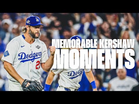 Most Memorable Clayton Kershaw Moments