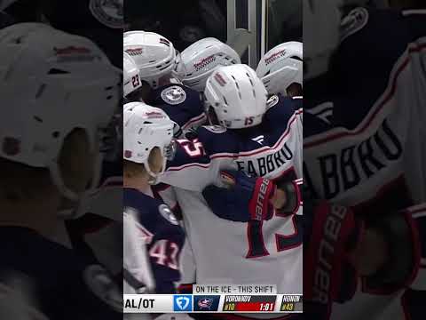 DMITRI VORONKOV SCORES THE OVERTIME GAME-WINNER IN UTAH! 🥳