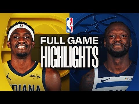 PACERS at TIMBERWOLVES | FULL GAME HIGHLIGHTS | October 26, 2025