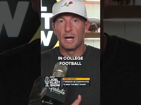 Joel has high praise for Oregon & Dan Lanning 🙌🦆 #oregonducks