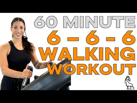 6-6-6 Walking Workout | Treadmill Follow Along!