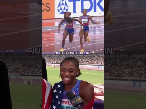 Melissa Jefferson-Wooden is HISTORIC🥇🥇🥇