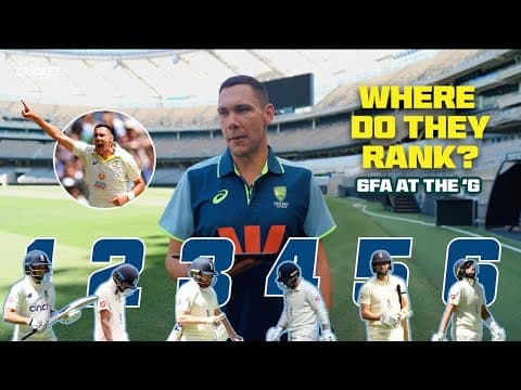 Scott Boland Ranks his six wickets on debut
