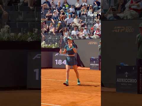 Semifinal Sorana 💚 Sorana Cirstea defeats Ostapenko in straight sets! #WTA #IBI26 #tennis