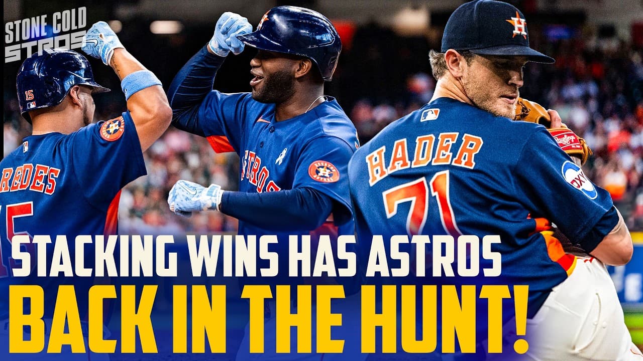 How stacking WINS has thrust Astros back in the DIVISION RACE!